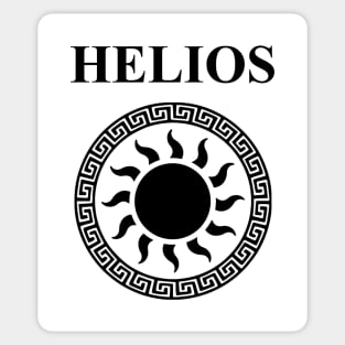 Helios Ancient Greek God of the Sun Symbol Sticker